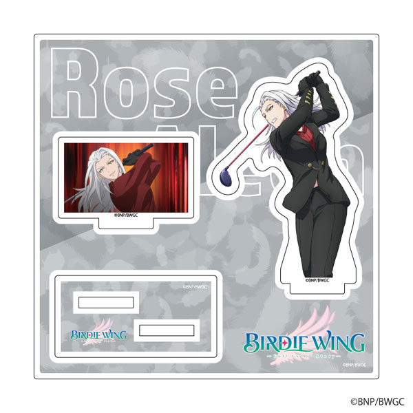 アクリルフィギュアプレート「BIRDIE WING」03/ローズ・アレオン[A3]《在庫切れ》