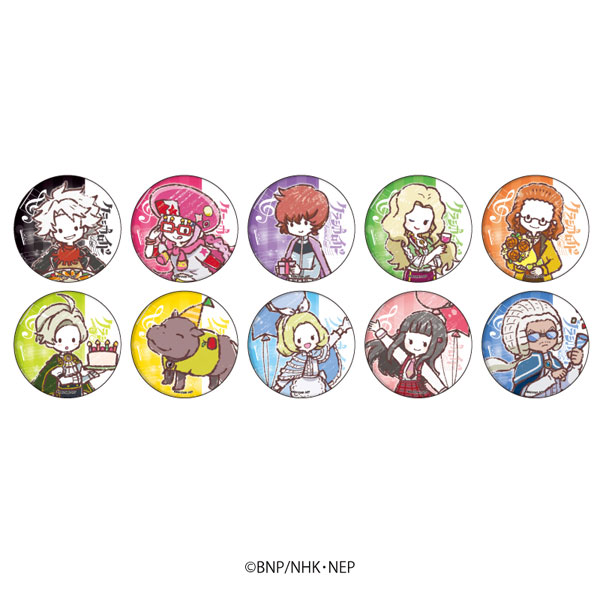 クラシカロイド　缶バッジ　全種類10個セット クラシカロイド 缶バッジ 全種類10個セット クラシカロイド 缶