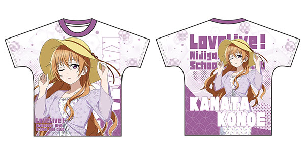 ラブライブ！虹ヶ咲学園スクールアイドル同好会 フルグラフィックTシャツ 夏服 近江彼方[ムービック]《在庫切れ》