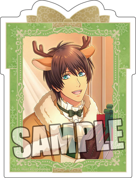 うたの☆プリンスさまっ♪ Shining Live サテンステッカー 白銀に灯るクリスマスギフト アナザーショットVer.「愛島セシル」[ブロッコリー]《在庫切れ》