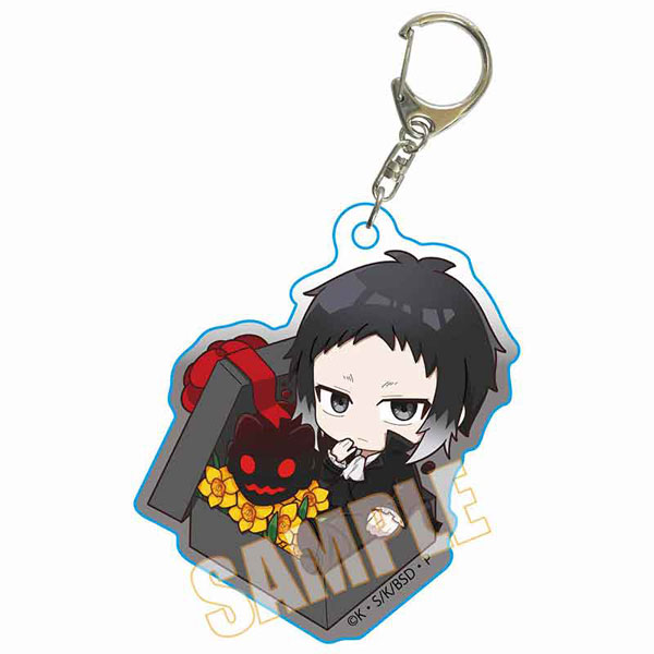 フラワーボックスアクリルキーホルダー 文豪ストレイドッグス/芥川龍之介（再販）[ベルハウス]《０５月予約》