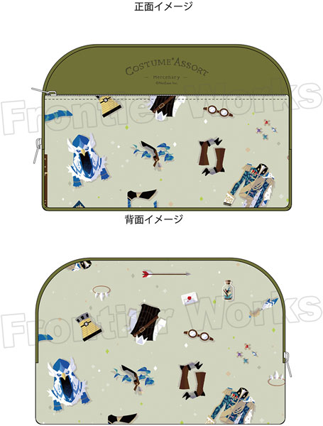 傭兵　ポーチ　コスチュームアソート Identity V コスメポーチ Costume*Assort 2 傭兵[フロンティアワークス