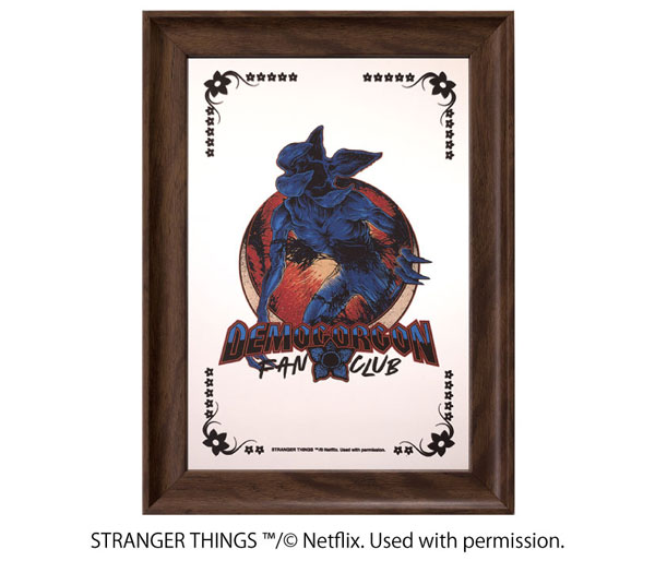 タイムストレンジャー　シリアルNo.付き　オリジナルパブミラー　未開封品 Stranger Things パブミラー DEMOGORGON FAN CLUB[エンスカイ]《在庫切れ》