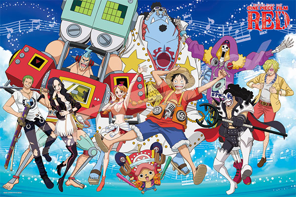 ジグソーパズル ONE PIECE FILM RED 麦わらの一味(FES) 1000ピース