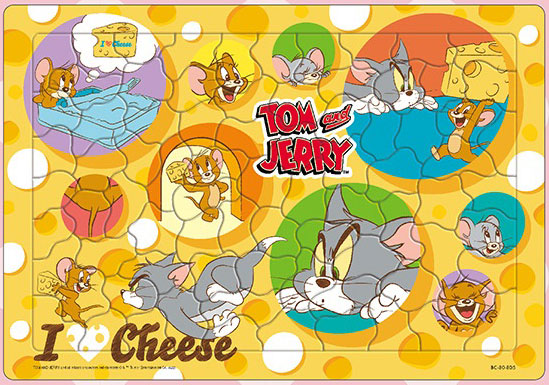 ジグソーパズル チャイルドパズル チーズだいすき！(トムとジェリー) 80ピース (BC-80-805)[テンヨー]《１０月予約》