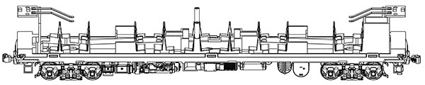 TW-K20-DT22T キハ20系用トレーラーユニット(DT22)前灯・標識灯用LED基板付[トラムウェイ]《夏月予約》