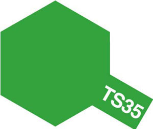 タミヤカラースプレー TS35 パークグリーン[タミヤ]《在庫切れ》