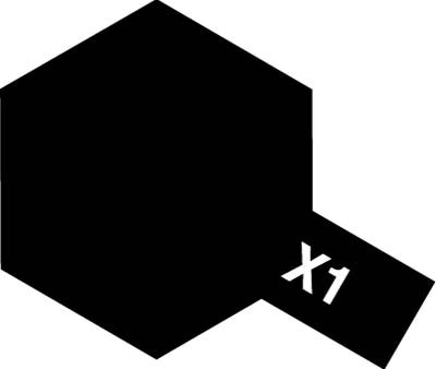 エナメル X-1 ブラック[タミヤ]《在庫切れ》