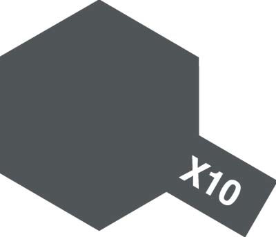 エナメル X-10 ガンメタル[タミヤ]《在庫切れ》