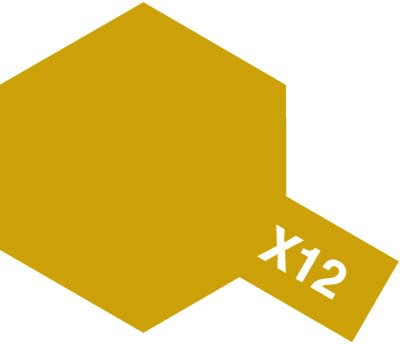 エナメル X-12 ゴールドリーフ[タミヤ]《在庫切れ》