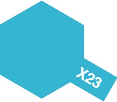 エナメル X-23 クリヤーブルー[タミヤ]《在庫切れ》