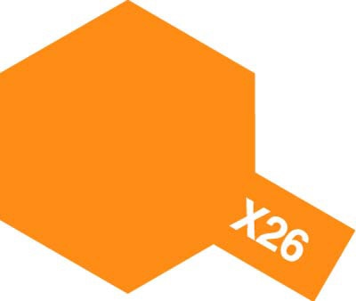 エナメル X-26 クリヤーオレンジ[タミヤ]《在庫切れ》