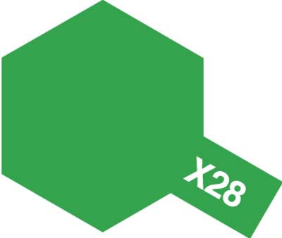 エナメル X-28 パークグリーン[タミヤ]《在庫切れ》
