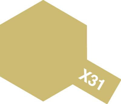 エナメル X-31 チタンゴールド[タミヤ]《在庫切れ》