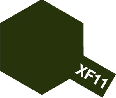 エナメル XF-11 暗緑色[タミヤ]《在庫切れ》