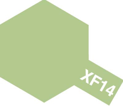 エナメル XF-14 明灰緑色[タミヤ]《在庫切れ》