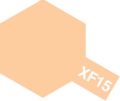 エナメル XF-15 フラットフレッシュ[タミヤ]《在庫切れ》