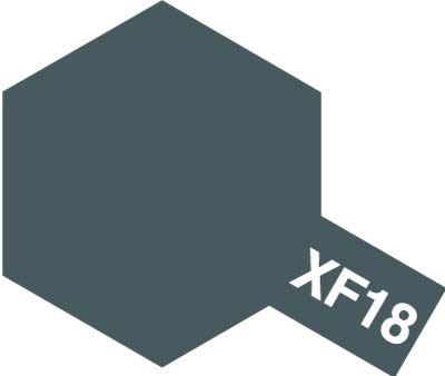 エナメル XF-18 ミディアムブルー[タミヤ]《在庫切れ》