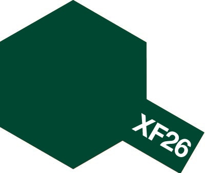 エナメル XF-26 ディープグリーン[タミヤ]《在庫切れ》