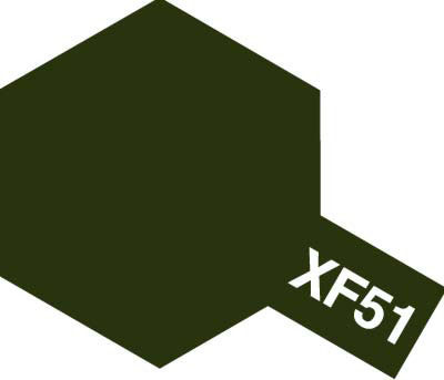 エナメル XF-51 カーキドラブ[タミヤ]《在庫切れ》