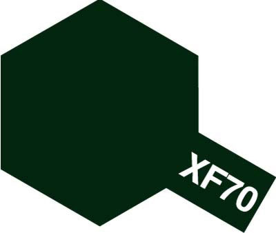 エナメル XF-70 暗緑色２[タミヤ]《在庫切れ》