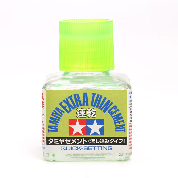 メイクアップ材シリーズ No.182 タミヤセメント (流し込みタイプ) 速乾[タミヤ]