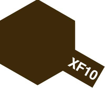 エナメル XF-10 フラットブラウン[タミヤ]《在庫切れ》