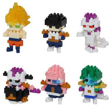 nanoblock(ナノブロック) ミニナノ NBMC_40 ドラゴンボールZ vol.2 6個