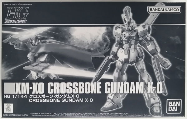 【中古】HGUC 1/144 クロスボーン・ガンダムX-0 プラモデル (ホビーオンラインショップ限定)[BANDAI SPIRITS]