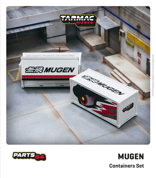 1/64 Set of 2 Containers Mugen[Tarmac Works]《在庫切れ》