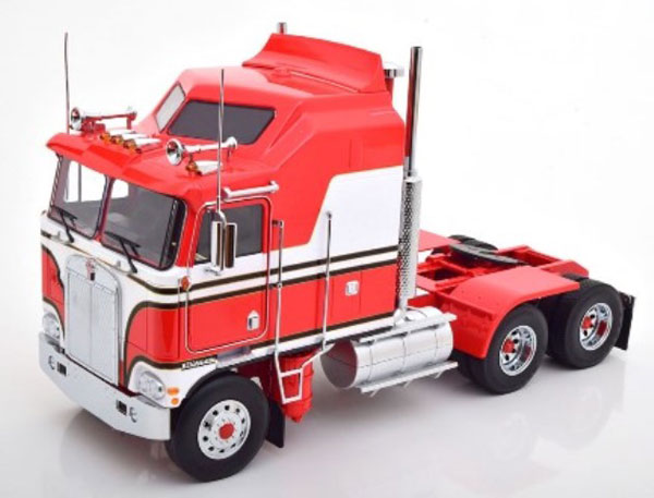 【中古】1/18 Kenworth K100 Aerodyne 1976 red/white/black[ROAD KINGS]