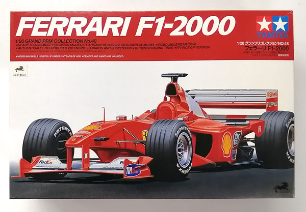 1/20 グランプリコレクション No.48 フルビュー フェラーリ F1-2000 