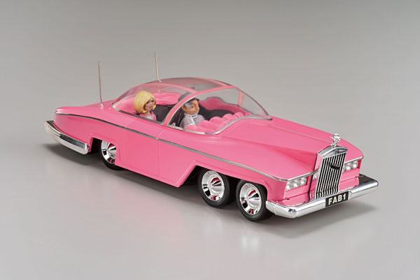 サンダーバード No.16 FAB1 「レディ・ペネロープ」「パーカー」フィギュア付き プラモデル[アオシマ]《在庫切れ》
