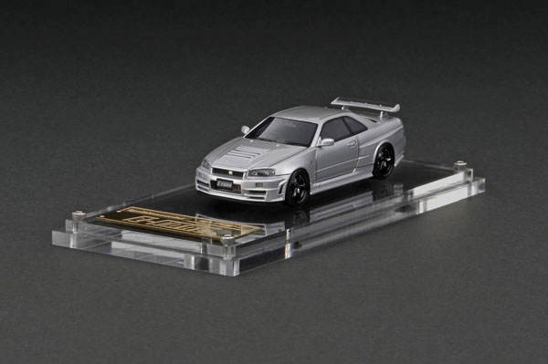 Nismo R34 GT-R Z-tune 1:64 シルバー ニスモ R34 GT-R Z-tune (シルバー) (ミニカー) - ホビーサーチ