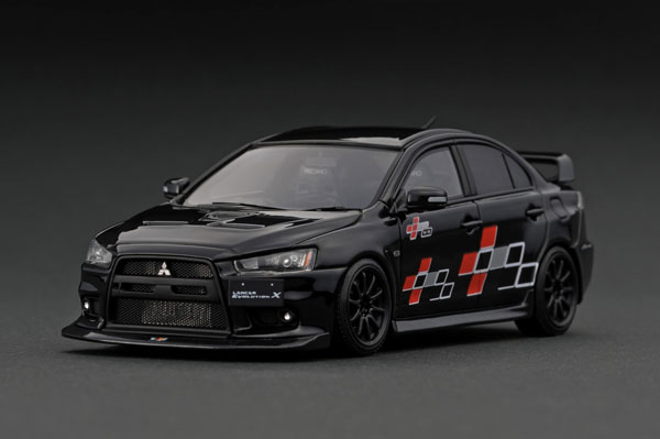 1/43 Mitsubishi Lancer Evolution X (CZ4A) Black Metallic