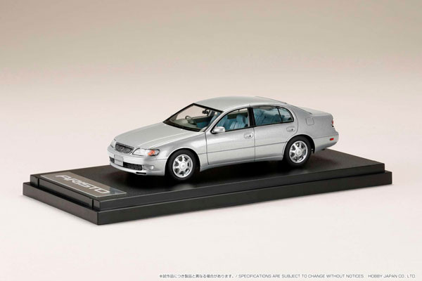 1/43 トヨタ アリスト 3.0V (JZS147) シルバーメタリック[MARK43