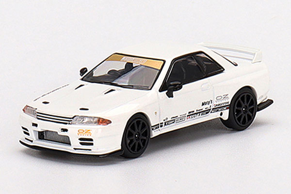 1/64 Top Secret Nissan スカイライン GT-R VR32 ホワイト(右ハンドル)[MINI GT]《１２月予約》