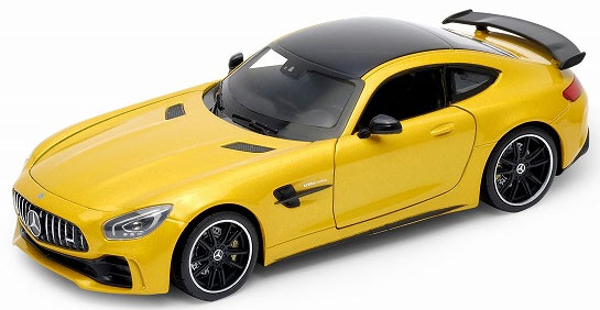 1/24 メルセデス AMG GTR (イエロー)（再販）[WELLY]《０７月仮予約》