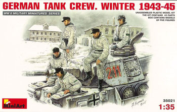1/35 ドイツ戦車兵(防寒服1943-1945) フィギュアセット5体入