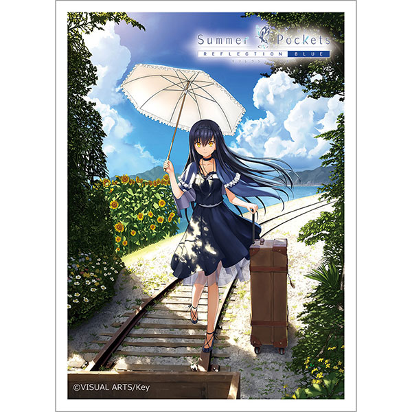 スリーブ Summer Pockets イメージビジュアル 4種セット Summer Pockets REFLECTION BLUE スリーブ(久島鴎/イメージ