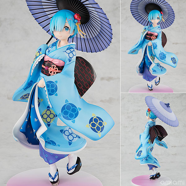 特典】Re：ゼロから始める異世界生活 レム 浮世絵Ver. 1/8 完成品