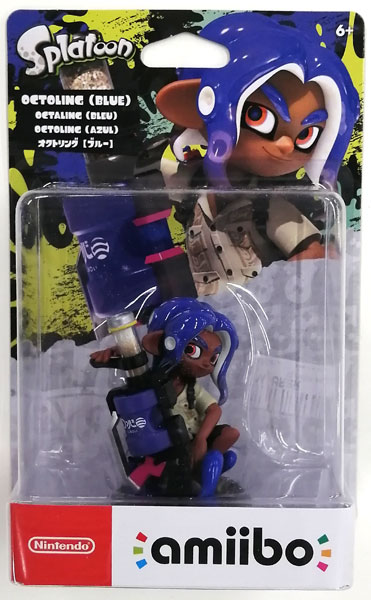 【中古】amiibo オクトリング[ブルー](スプラトゥーンシリーズ)[任天堂]