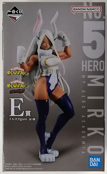 【中古】一番くじ 僕のヒーローアカデミア The Top 5！ E賞 ミルコ;figure (プライズ)[BANDAI SPIRITS]