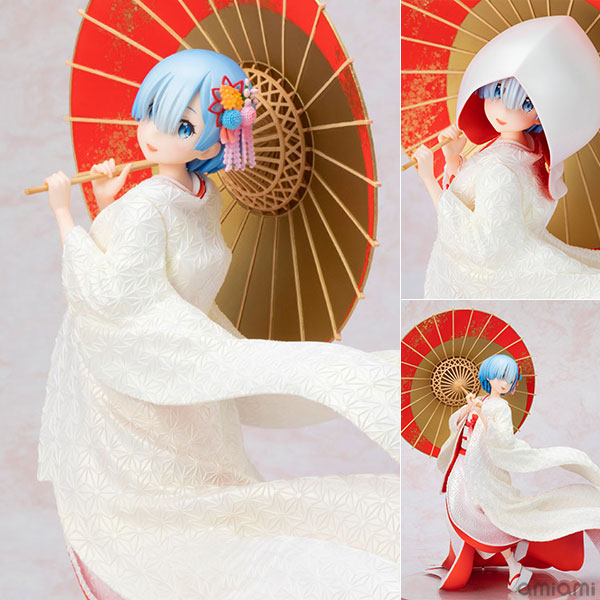 早割クーポン！ Re：ゼロから始める異世界生活 レム -白無垢- 1/7 完成品フィギュア アニメ/ゲーム