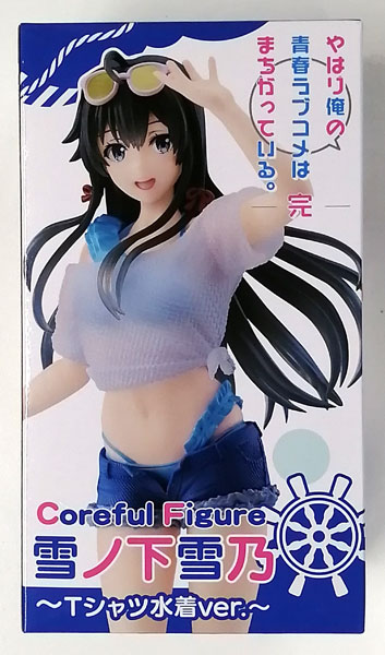 やはり俺の青春ラブコメはまちがっている。完 Coreful フィギュア 雪ノ下雪乃～Tシャツ水着ver.～ (プライズ)