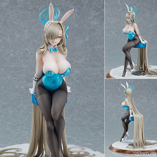 中古】(本体A/箱C)ブルーアーカイブ -Blue Archive- 一之瀬アスナ(バニーガール) 1/7 完成品フィギュア [マックスファクトリー]《発売済・在庫品》