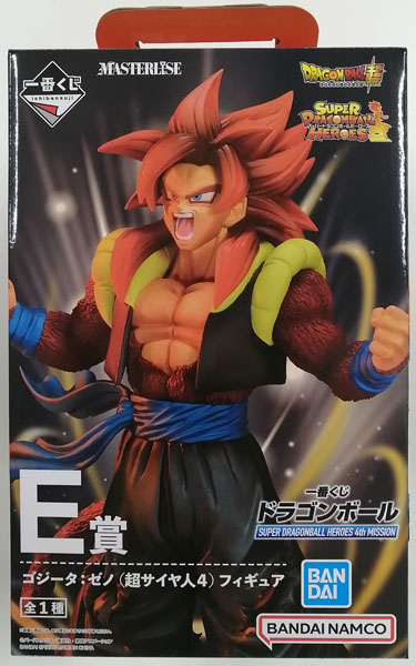 E賞 ゴジータ:ゼノ(超サイヤ人4) フィギュア 一番くじ ドラゴンボール SUPER DRAGONBALL HEROES(スーパードラゴンボールヒーローズ) 4th MISSION プライズ バンダイスピリッツ