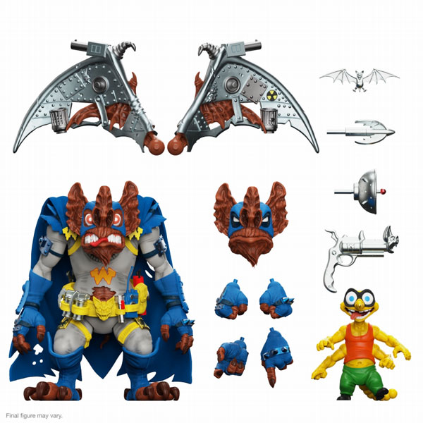 ミュータントタートルズ　フィギュア　クランゲ　ウィングナット&スクリュールース TMNT wave 9/ウィングナット＆スクリュールーズ アルティメイト 9