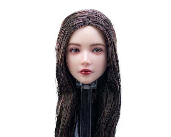 安さの秘密 眼球可動)D 1/6 i8toys ヘッド YUKI ユキ 女性 - フィギュア