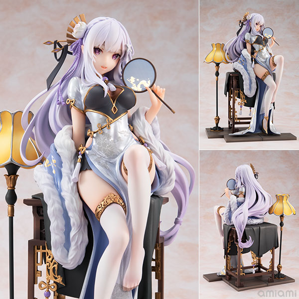 値下げの予定は当面ありませんRe:ゼロ　エミリア優雅美人ver.  KDcolle 1/7スケールフィギュア